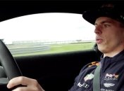 Ферстаппен протестировал новый Aston Martin (Видео)