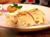 Блинчики чесночно-сырные