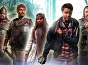 Для фильма "Сторожевая застава" построили целое село на воде 