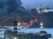 В Подмосковье горит очередной ТЦ