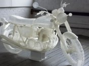 Художник создал мотоцикл Honda с помощью 3D-печати. Видео