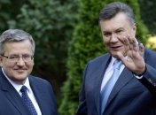 Янукович и Коморовский встретились в городе Висла