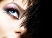 Макияж для голубоглазой женщины