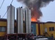 Под Винницей горел маслозавод