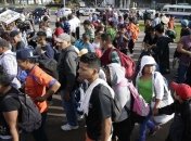 Еще один "караван мигрантов" направляется из Сальвадора в США