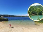 Голубые озера вблизи Кременчуга