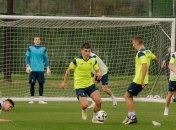 Сборная Украины готовится к игре в Испании