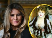 Меланию Трамп сравнили с героиней картины Ренуара