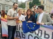 Евродепутат Хармс оценила работу полиции во время Марша равенства в Киеве