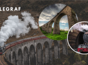 Плебановский виадук и "Хогвартс-Экспресс"