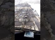 В Сети обсуждают самую ужасную дорогу Украины (Видео) 