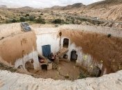 Подземные дома в Тунисе, которые сложно найти (Фото) 