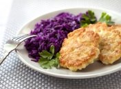 Куриные оладьи - отличное блюдо для завтрака или перекуса