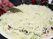 Салат з крабових паличок