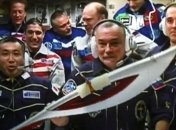 Олимпийский факел вернется на Землю из космоса завтра