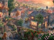 Художник рисует картины из диснеевских мультиков лучше, чем в самом Диснее (Фото)