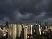 На Китай движется мощный тайфун "Хайкуй" 