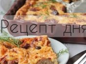 Рецепт дня: Запеканка из куриной печени, с помидором и яблоком
