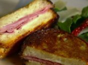 Бутерброды с ветчиной и манчего