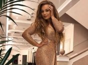 Яна Соломко похвасталась стройной фигурой в забавном купальнике 