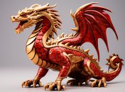 Зеленый Деревянный Дракон является животным-покровителем 2024 года