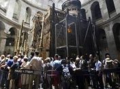 Над Ложем Иисуса Христа прорубят окно в плите