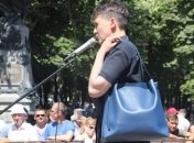 В Одессе Савченко пытались забросать яйцами