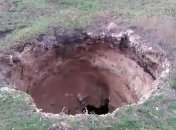 На Донетчине произошел обвал земли на глубину 15 метров