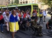 "Марш непокоренных" прошел во Львове