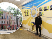 Одесский государственный университет внутренних дел разместил фото живого защитника на мемориале погибших