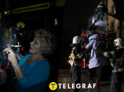 Пожар в Киеве