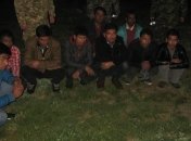 На границе Украины и Венгрии задержана группа нелегальных мигрантов