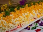 Это самый вкусный салат из крабовых палочек