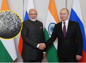 Премьер Индии Нарендра Моди и Владимир Путин