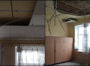 В российской школе потолок обрушился прямо на учеников (фото)