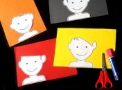 Поделки из бумаги для малышей: играем в парикмахеров