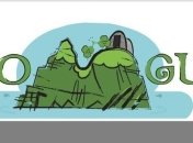 Красивый Google "дудл" в честь Дня святого Патрика