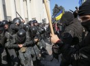 Сына кандидата в нардепы задержали во время акции под Радой