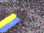 В Харькове на четвертую годовщину Евромайдана собралось народное вече