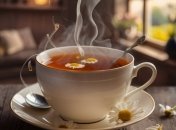 Ромашковий чай не лише смачний, але й корисний  (зображення створено за допомогою ШІ)