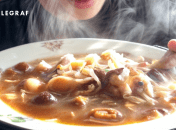 Очень ароматный и сытный суп