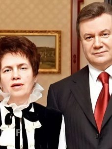 Виктор и Людмила Януковичи