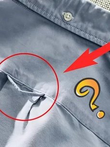 Петля на рубашке