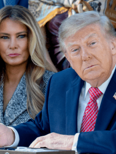 Мелания и Дональд Трамп