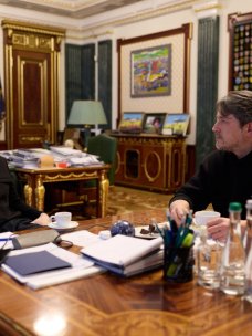 Владимир Зеленский и Сергей Притула