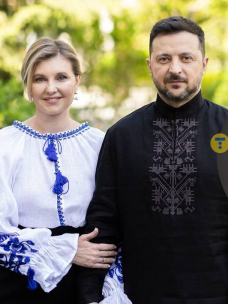 Елена и Владимир Зеленские