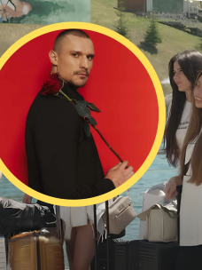 Участницы шоу "Холостяк" и главный герой Тарас Цымбалюк