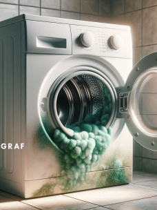 Стиральная машина с плесенью