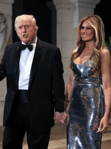 Дональд и Мелания Трамп