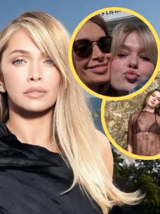 Вера Брежнева с дочерью Соней Киперман